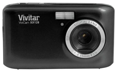 Vivitar - XX128 20MP 4x - Zoom Camera - Black